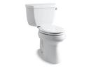1.28 gpf Elongated Two Piece Toilet in White 