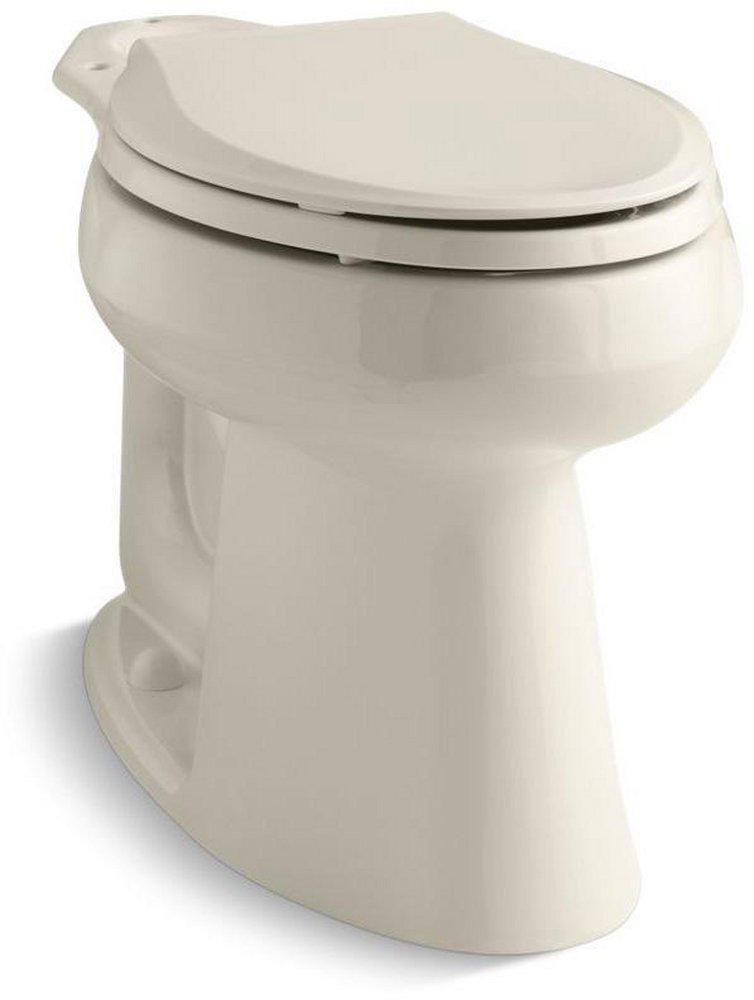 KOHLER Almond 1.28 gpf Elongated Toilet Bowl 