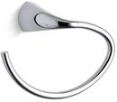 KOHLER Polished Chrome Round Open Towel Ring 
