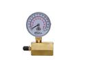 PROFLO&reg; Black NPT Steel Case with Glass Window Gas Test Gauge 