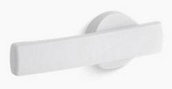 Left-Hand Trip Lever in White