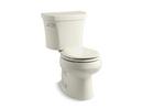 KOHLER Biscuit 1.28 gpf Round Two Piece Toilet in Biscuit 