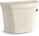 1.28 gpf Toilet Tank in Almond with Right-Hand Trip Lever