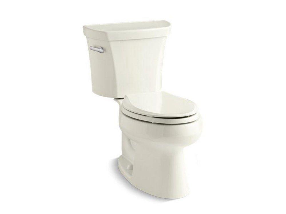 1.28 gpf Elongated Two Piece Toilet in Biscuit 