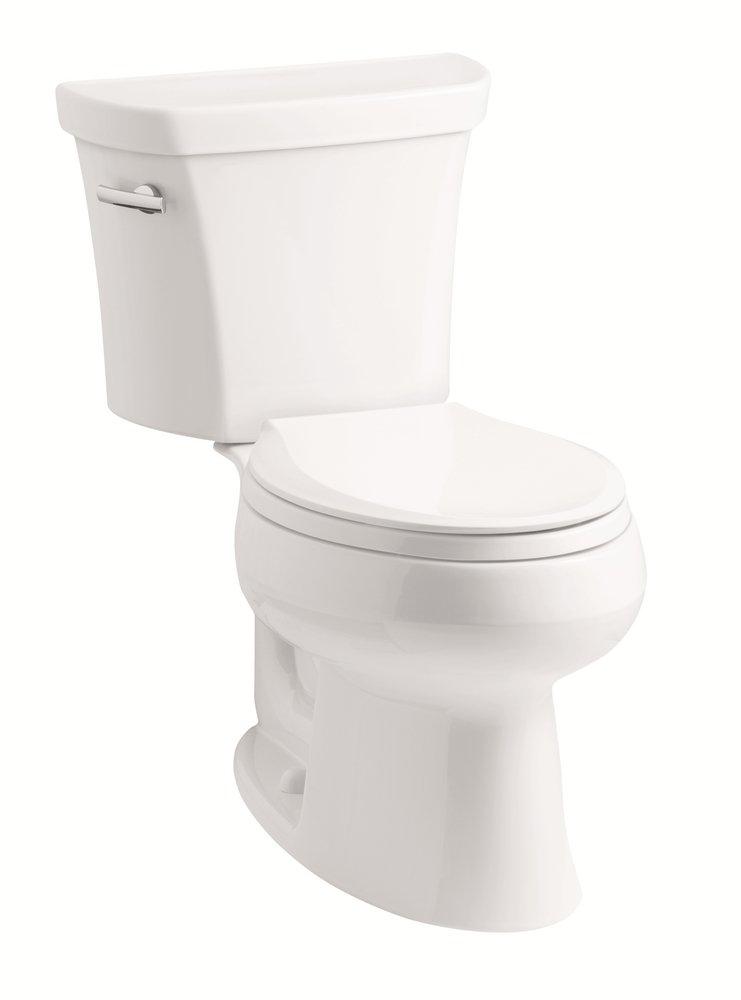 KOHLER White 1.28 gpf Toilet Tank with Left-Hand Trip Lever 