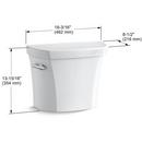 KOHLER White 1.28 gpf Toilet Tank 