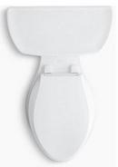 KOHLER White 1.28 gpf Elongated Two Piece Toilet with Left-Hand Trip Lever 