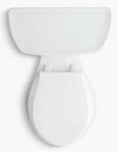 KOHLER White 1.6 gpf Round Floor Mount Two Piece Toilet 