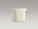 1.6 gpf Toilet Tank in Almond with Right-Hand Trip Lever