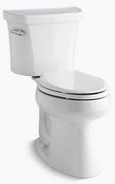 1.28 gpf Elongated Two Piece Toilet in White 