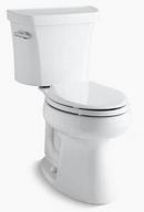1.28 gpf Elongated Two Piece Toilet in White