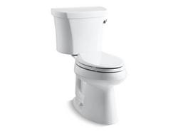 1.28 gpf Elongated Two Piece Toilet in White