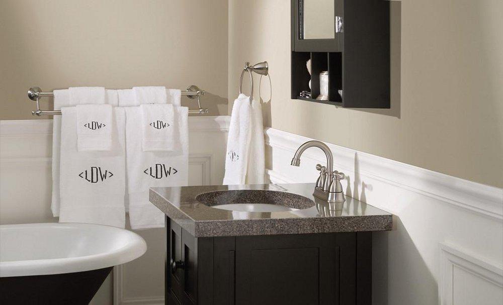 Moen Brushed Nickel 24 in. Towel Bar 