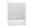 Aker by MAAX Biscuit 60 X 36 Left Hand Fiberglass Reinforced Plastic Tub and Shower Biscuit TS 3660 