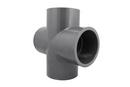 Socket Straight Schedule 80 PVC Cross 