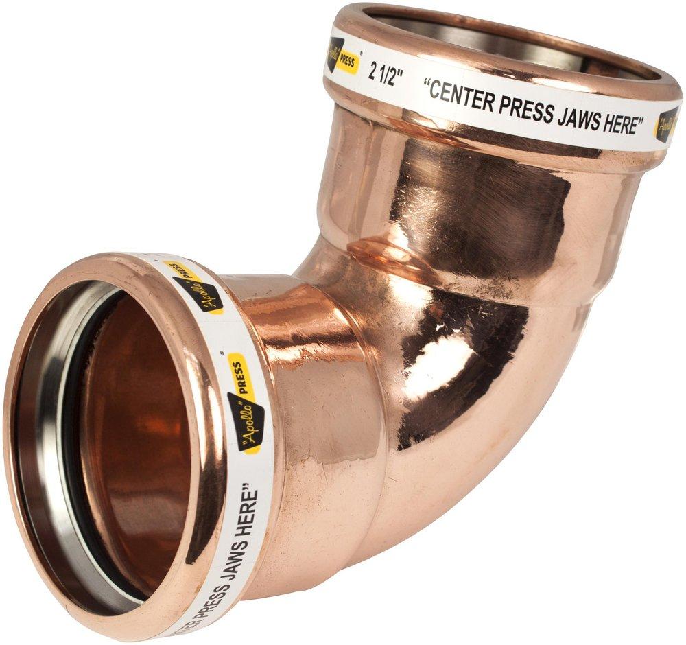 Apollo&reg; Press Copper Press 90&deg; Elbow 