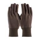 Size L Cotton Glove in Brown