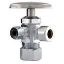 Lincoln Products&reg; Polished Chrome Angle Supply Stop Valve in Polished Chrome 