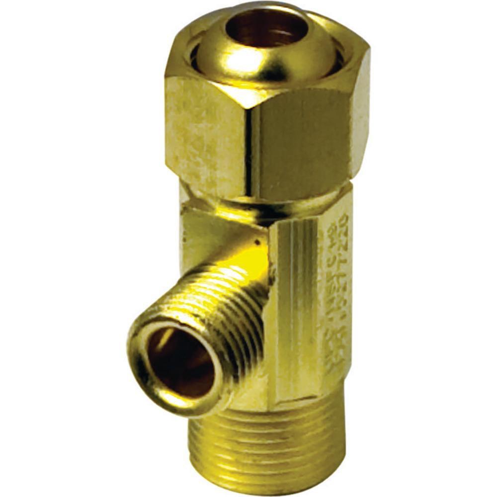 Lincoln Products® 3/8 x 1/4 in. Compression Adapter Tee 