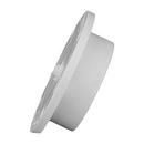 White PVC DWV Closet Flange with Knockout 