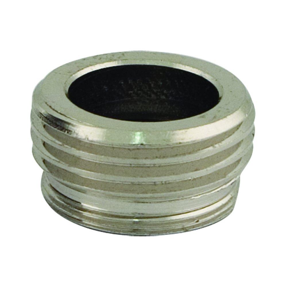 Lincoln Products® Polished Chrome Faucet To Hose Adapter Dual Thread 