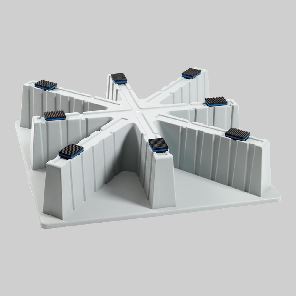 DiversiTech® Grey 36 x 8 in. Equipment Pad Plastic 