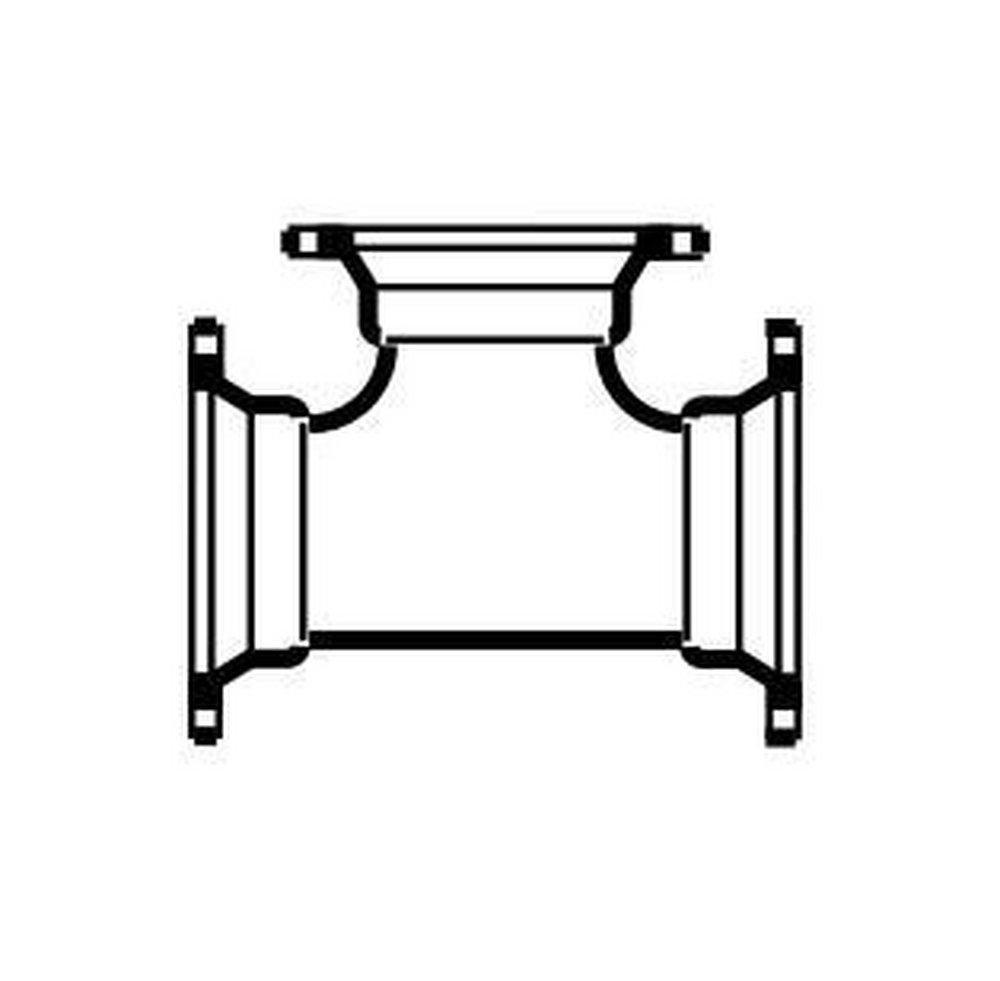 Mechanical Joint Ductile Iron C153 Short Body  Reducing Tee (Less Accessories) 