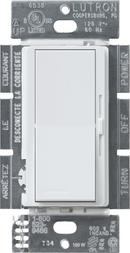Lutron Electronics White 600W Dimmer 