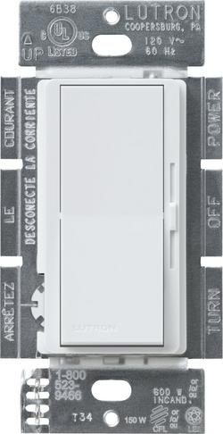 600W Dimmer in White