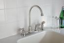Moen Spot Resist&trade; Stainless Two Handle Kitchen Faucet 