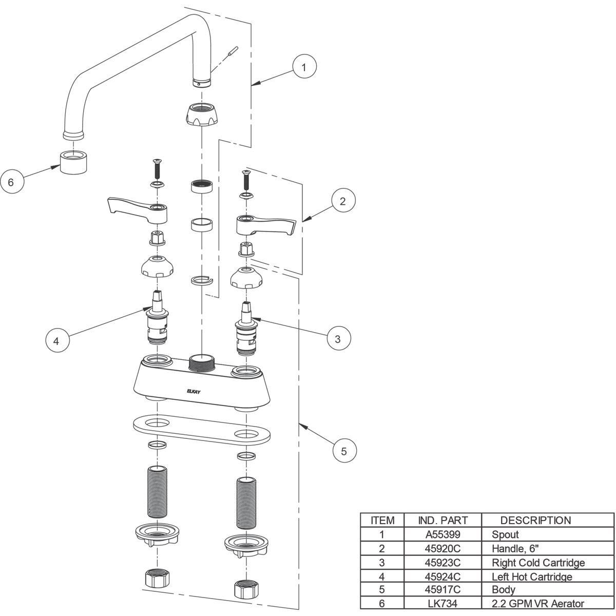 Elkay Stainless Steel Single Level Vandal-Resistant Drinking Fountain in Stainless Steel 