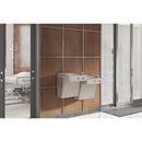 Elkay Stainless Steel 27 in. 8 gph Wall Mount Filtered Vandal Resistant Bi-Level Green ADA Cooler 