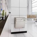 Elkay Stainless Steel 20-5/8 in. 8 gph Wall Mount Filtered Vandal Resistant Single Green ADA Cooler 