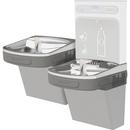 Elkay Light Grey 25-5/16 in. 8 gph Wall Mount Bottle Filling Station Bi-Level Filtered LZ Cooler 