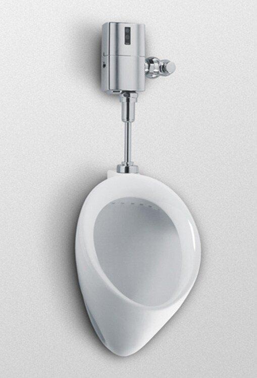 TOTO Cotton 0.5 gpf Low Consumption Washout Urinal with Spud 