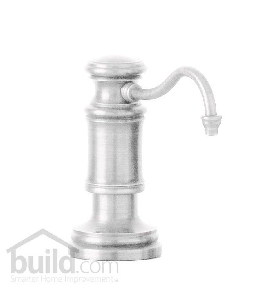 Waterstone Polished Nickel 4-1/4 in. Kitchen Soap Dispenser 