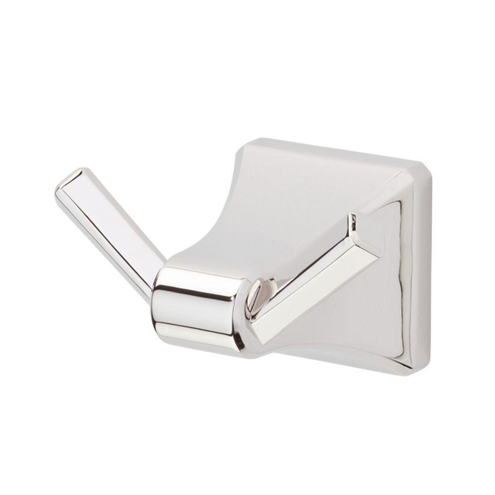 Pfister Polished Nickel 2-Hook Robe Hook 