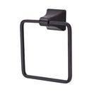 Pfister Tuscan Bronze Rectangular Closed Towel Ring 