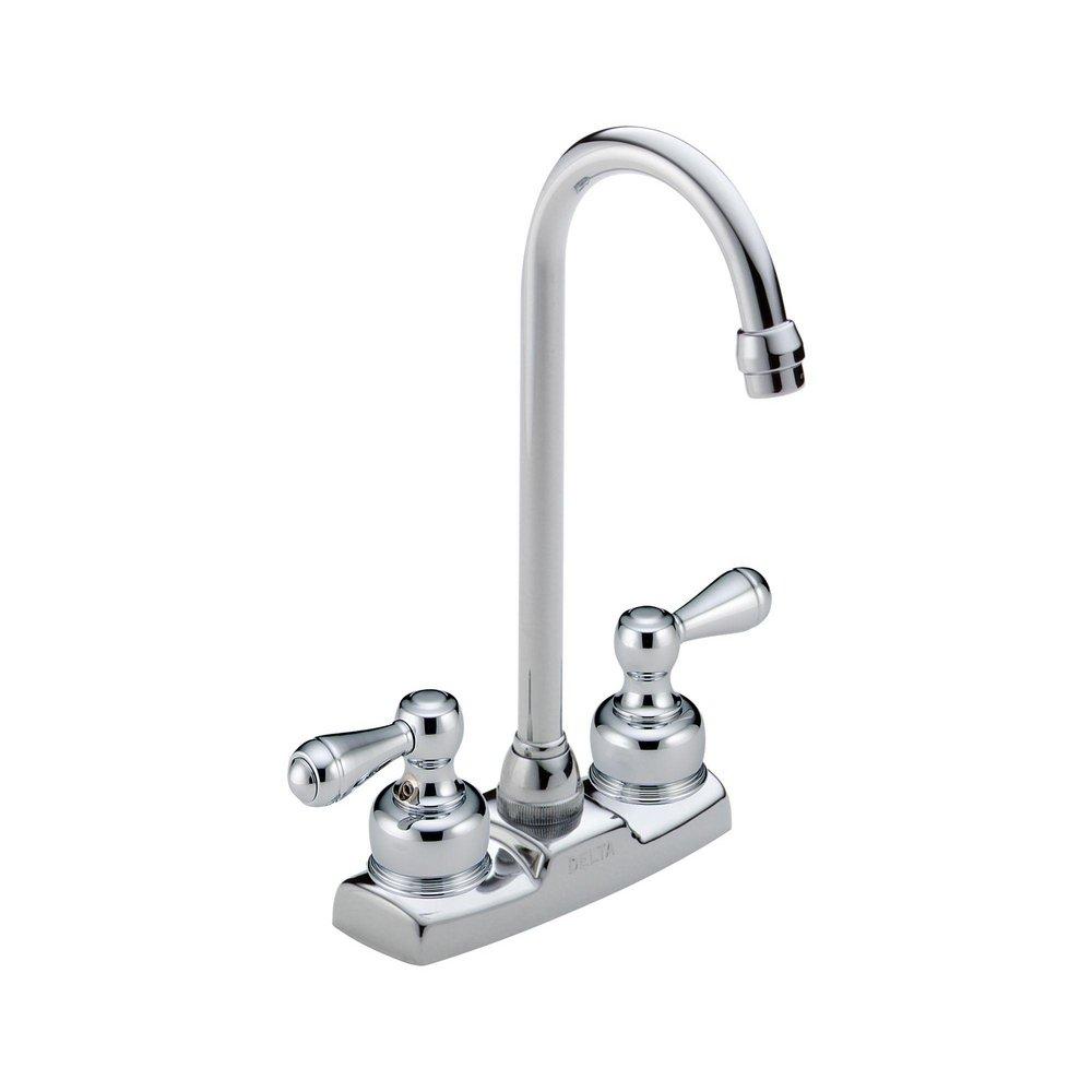 Delta Faucet Chrome Two Handle Handles Sold Separately Handle Bar Faucet 