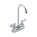 Two Handle Handles Sold Separately Handle Bar Faucet in Chrome