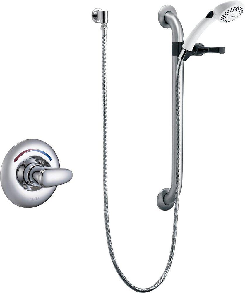 Delta Faucet Chrome Single Handle Single Function Shower Faucet (Trim Only) 