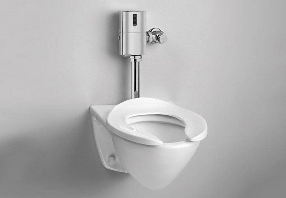 TOTO Cotton 1.28 gpf Elongated Wall Mount Toilet 