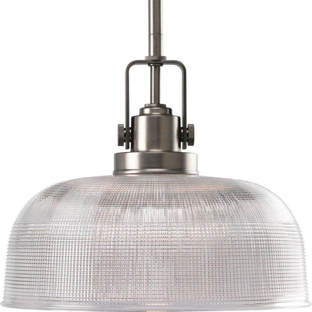 Progress Lighting Antique Nickel 100W 1-Light Medium Base Incandescent Pendant 