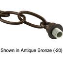 Progress Lighting Brushed Nickel Loop & Chain Hung Kit 