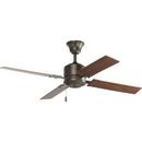 Progress Lighting Antique Bronze 52 in. 4-Blade Ceiling Fan 