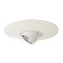 Low Voltage Surface Adjustable Baffle Trim in White