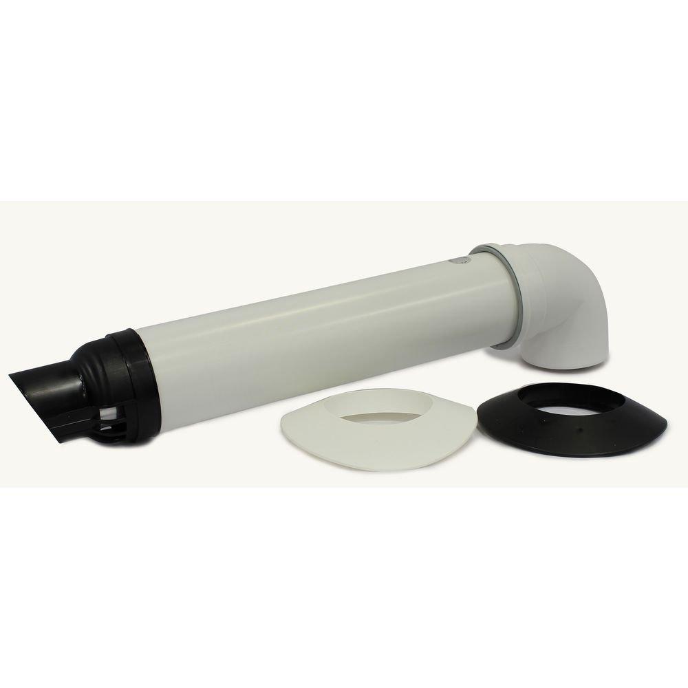 Rinnai 21 in. Plastic and Aluminum Universal Non-condensing Horizontal Termination Kit 