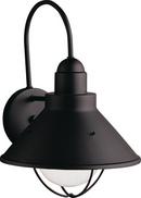 11-1/2 in. 150 W 1-Light Medium Lantern in Black