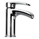 1.5 gpm 1-Hole Single Control Waterfall Bathroom Faucet with Single Lever Handle and Pop-Up Drain Assembly in Polished Chrome