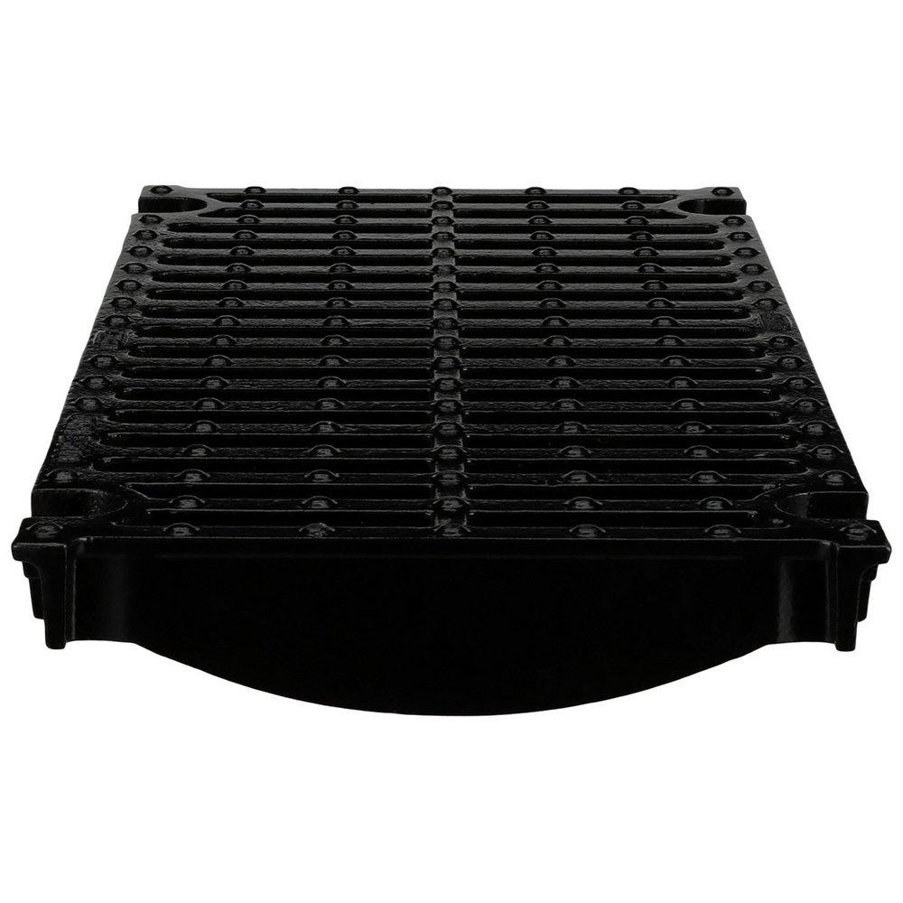 Zurn Black 24 in. Ductile Iron Flo Thru Slotted Grate (Closing End) 